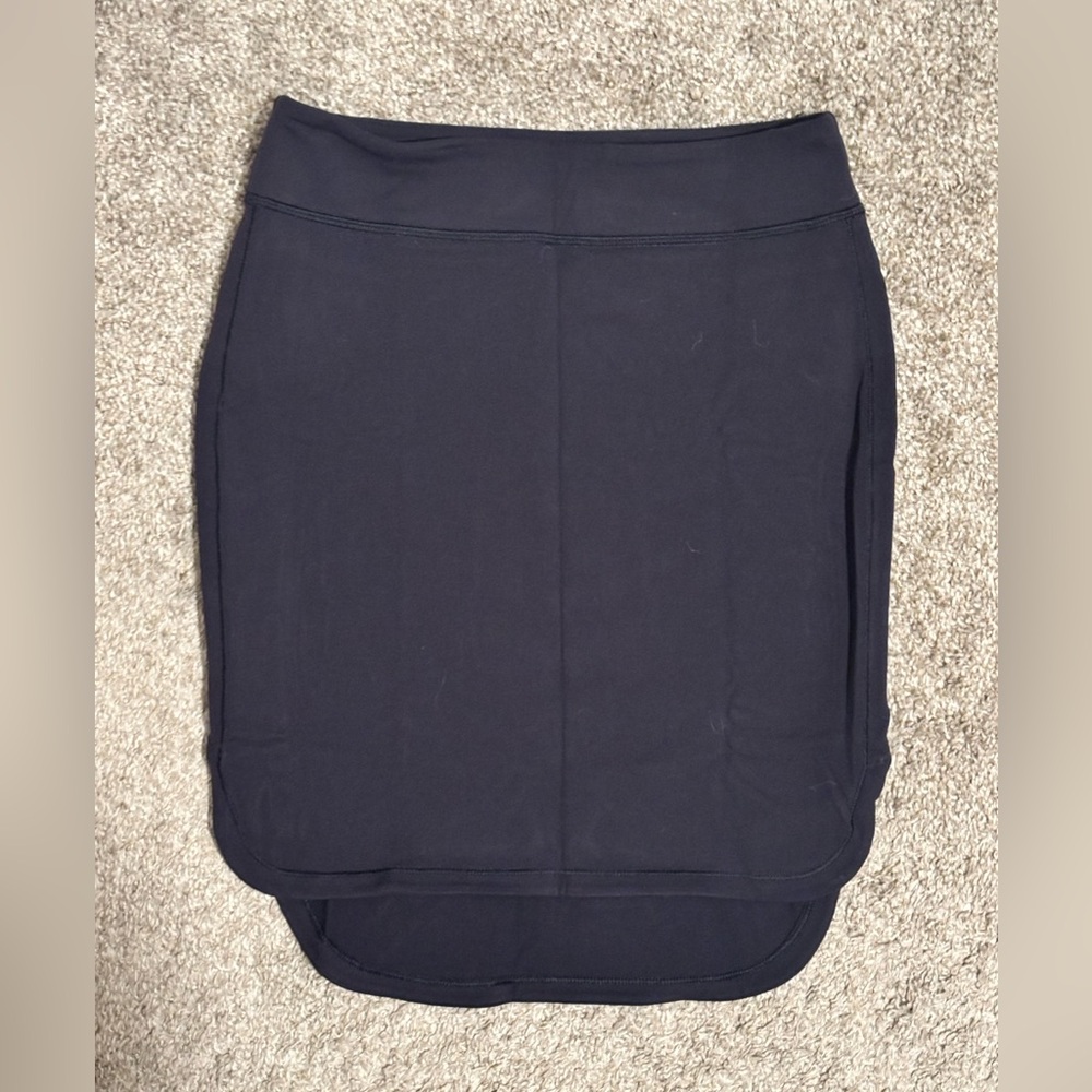 Lululemon Athletica Navy Bodycon Skirt